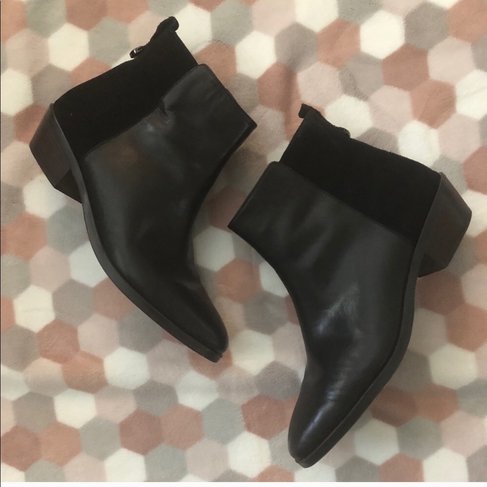 Coach suede ankle boots